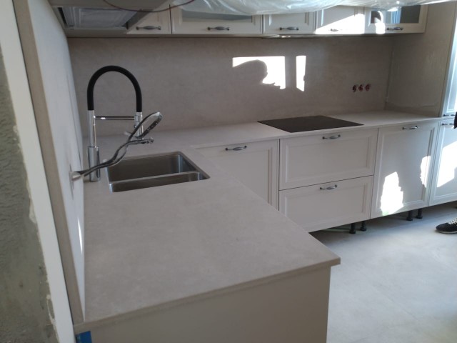 Столешница Caesarstone 4023 TOPUS CONCRETE, н20, двойная мойка