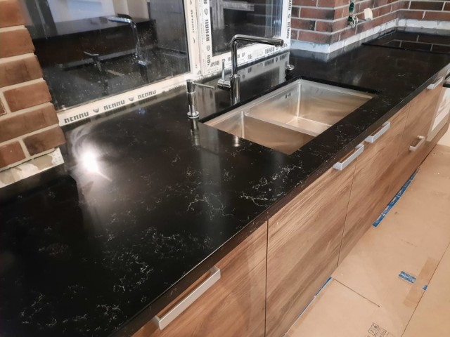 Столешница SmartQuartz NEGRO IMPERIAL, остров
