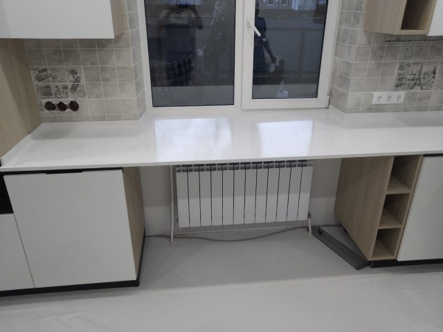 Столешница+подоконник Technistone NOBLE ARETI BIANCO, борт